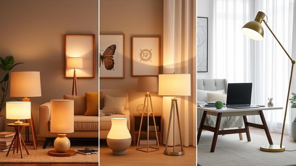 chic illuminated home decor