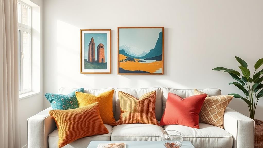colorful decorative cushion covers